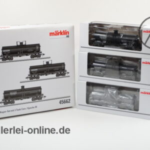 Märklin H0 | 45662 US Tankcars Wagen-Set 3 Tlg. | 4-Achs Kesselwagen der Shipper's Car Line mit OVP