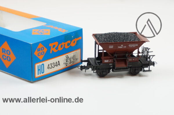 Roco H0 | 4334A Schotterwagen der DB Stuttgart