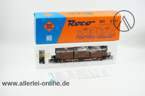 Roco H0 | 04139 B | Elektrolokomotive BR E 91 | DC E-Lok BR EG5 der DRG Bayern