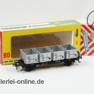 Fleischmann H0 | 1473 E Behältertragwagen 015 204 | BTms55 Von Haus zu Haus