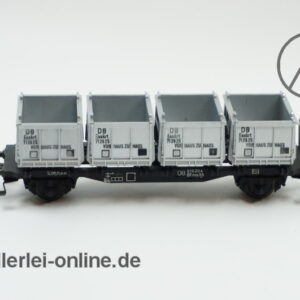 Fleischmann H0 | 1473 E Behältertragwagen 015 204 | BTms55 Von Haus zu Haus mit OVP