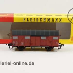 Fleischmann H0 | 1470 Gedeckter Güterwagen der DB | 2-Achs Güterwagen 251 612 mit OVP