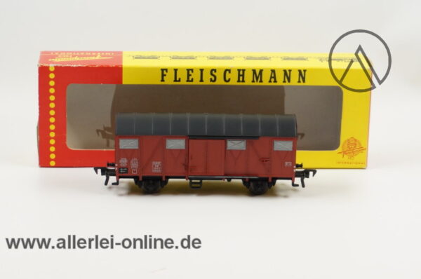 Fleischmann H0 | 1470 Gedeckter Güterwagen der DB | 2-Achs Güterwagen 251 612 mit OVP