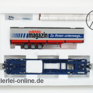 Märklin H0 | 47447 Taschenwagen Jahreswagen 2003 | Flachwagen Märklin Magazin