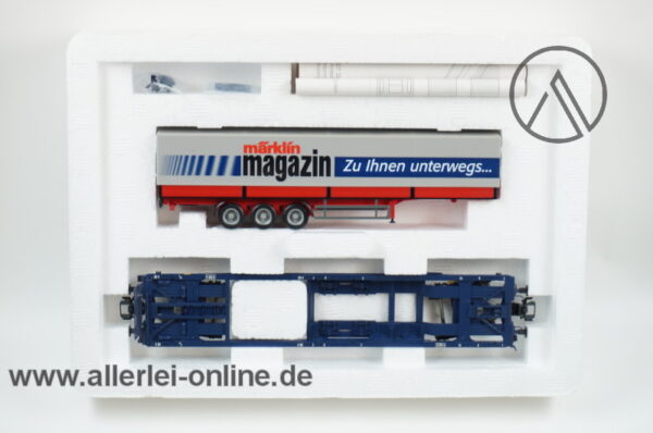 Märklin H0 | 47447 Taschenwagen Jahreswagen 2003 | Flachwagen Märklin Magazin