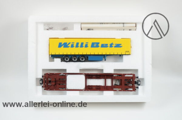 Märklin Spur H0 | 47440 Taschenwagen der DB | Flachwagen Willi Betz