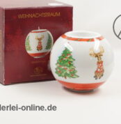 Hutschenreuther Tischlicht Kugel | Weihnachtstraum Teelichthalter