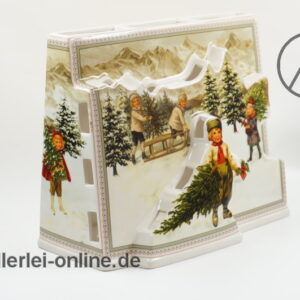 Villeroy und Boch Tischlicht | Winter Postkarte | Weihnachten Kerzenhalter