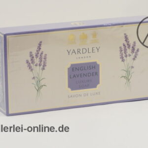 Yardley English Lavender Duft Seife | 3 x 100g Savon De Luxe Perfumed Soap