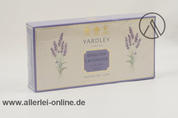 Yardley English Lavender Duft Seife | 3 x 100g Savon De Luxe Perfumed Soap