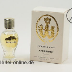 CAPRISSIMO Parfum | Carthusia SAS Caprissimo Profumi Di Capri | Vintage 10 ml. Miniature Flacon mit OVP