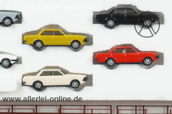 Märklin H0 | 47124 Autotransportwagen beladen mit Herpa Ford Granada