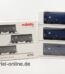 Märklin H0 | 47214 Schiebeplanenwagen-Set | 3-tlg. Wagen-Set Shimmns der European Rail Rent - ERR