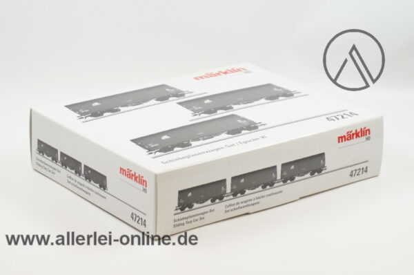 Märklin H0 | 47214 Schiebeplanenwagen-Set der European Rail Rent - ERR