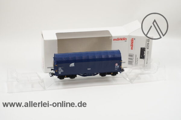 Märklin H0 | 47214 Schiebeplanenwagen der ERR | 3-tlg. Wagen-Set