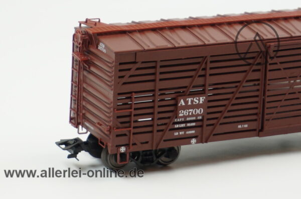 Märklin H0 | 45655 | 5-tlg. USA Stock Car Set | Typ S-40-12 Viehwagen Güterwagen der ATSF