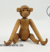 Teak Gelenk Affe | Klammeraffe | Monkey 15 cm | 60er Jahre | Kay Bojesen | Hans Bolling Ära