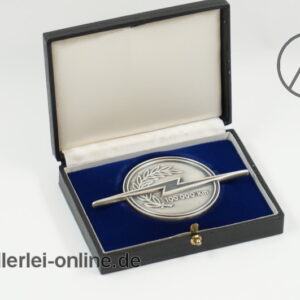 OPEL 100.000 Kilometer Fahrleistung Medaille | Plakette mit Original Etui