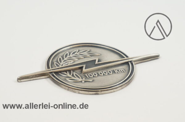 OPEL 100.000 Kilometer Fahrleistung Medaille