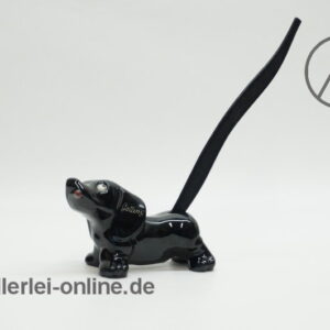 Porzellan Hund | Dackel | Dachshund Schmuckhalter Ringehalter