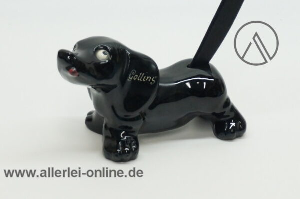 Porzellan Hund | Dackel | Dachshund Schmuckhalter