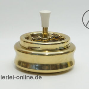 Erhard und Söhne | Messing Aschenbecher | Drehaschenbecher | Vintage Ashtray 60-70er Jahre