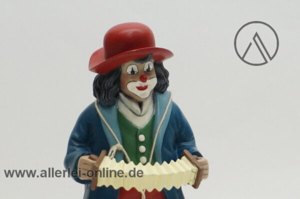 Gilde Clowns | Musikus Clown mit Ziehharmonika