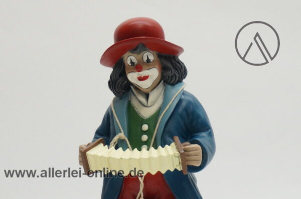 Gilde Clowns | Musikus Clown | 15 cm Figur