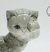 Goebel Katze | Katzenfigur | Porzellanfigur ,sitzend Nr. 31028