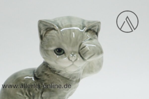 Goebel Katze | Katzenfigur | Porzellanfigur ,sitzend Nr. 31028