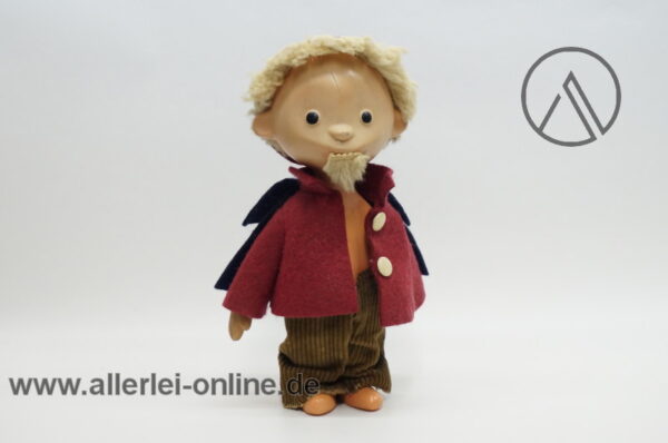 DDR Sandmännchen Figur | Sandmann Figur 23 cm | Vintage 60-70er Jahre