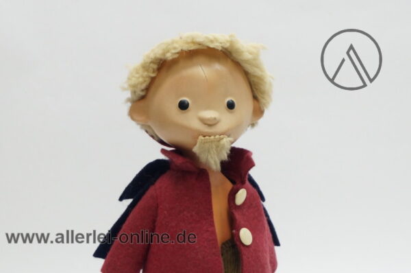 DDR Sandmännchen Figur | OST Sandmann 23 cm | Vintage 60-70er Jahre