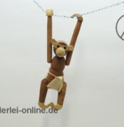 Teak Gelenk Affe | Klammeraffe 20 cm | Monkey | 60er Jahre | Kay Bojesen | Hans Bolling Ära