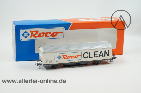 Roco H0 | 46400 Roco-Clean | Schienenreinigungswagen mit OVP