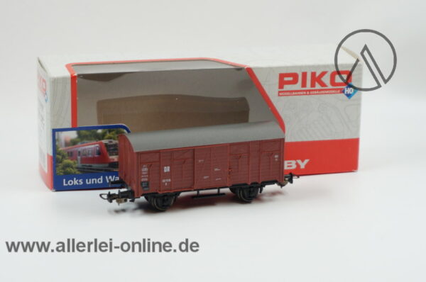 PIKO H0 | 57705 Gedeckter Güterwagen G02 der DR | 02-11-15 mit OVP