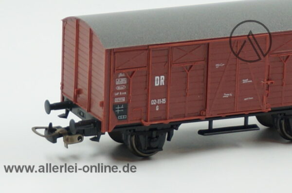 PIKO H0 | 57705 Gedeckter Güterwagen G02 der DR | 02-11-15 Gebrauchte Modelleisenbahn im Allerlei Online Shop