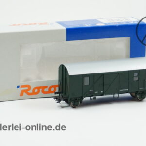 Roco H0 | 46904 Güterzugbegleitwagen der ÖBB | 2-Achsiger Gedeckter Güterwagen mit OVP