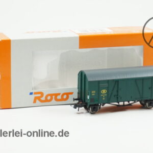 Roco H0 | 47529 Güterwagen 280 488 der SNCB | 2-Achsiger Gedeckter Güterwagen mit OVP