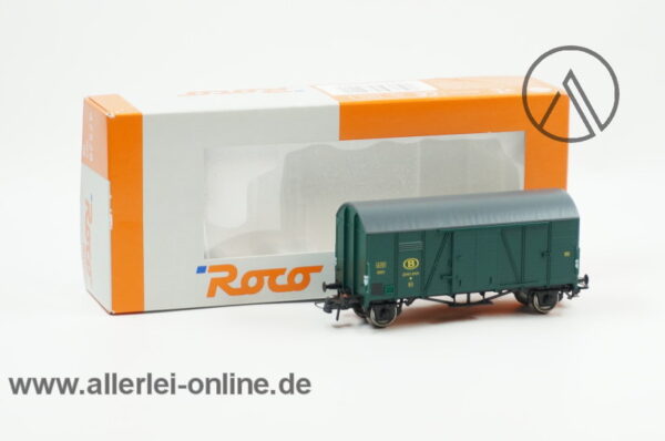 Roco H0 | 47529 Güterwagen 280 488 der SNCB | 2-Achsiger Gedeckter Güterwagen mit OVP