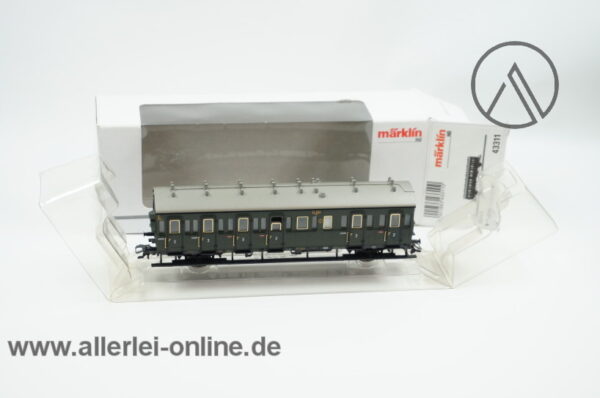 Märklin H0 | 43311 Reichsbahn Abteilwagen BC-21 | 2/3. Klasse Personenwagen 31 024 der DRG Entdecken Sie gebrauchte Modelleisenbahn von Märklin - Fleischmann - Brawa - Roco - Piko und mehr im Allerlei Online Shop erhältlich.