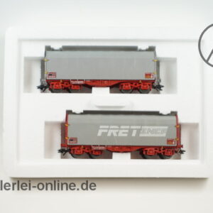 Märklin H0 | 47211 Coil-Wagen der SNCF | 2 tlg. Schiebeplanenwagen-Set