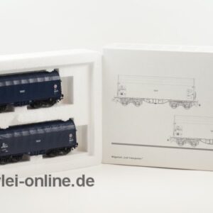 Märklin H0 | 47210 Coil-Wagen der SNCB/NMBS | 2 tlg. Schiebeplanenwagen-Set mit OVP