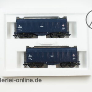 Märklin H0 | 47210 Coil-Wagen der SNCB/NMBS | 2 tlg. Schiebeplanenwagen-Set