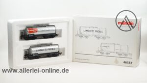Märklin H0 | 46532 Kesselwagen-Set der SNCF | Lambiotte Freres Chemie-Wagen