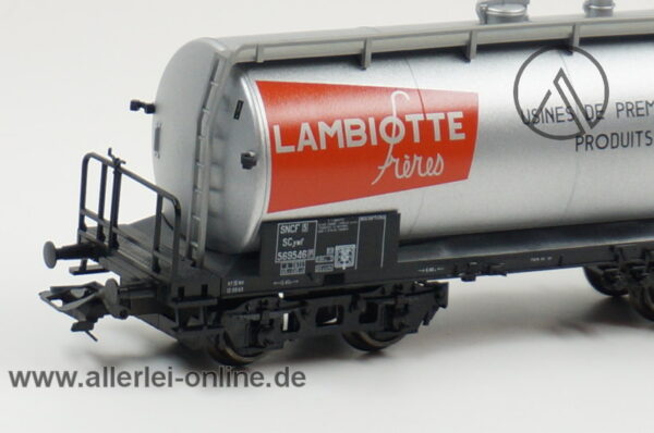 Märklin H0 | 46532 Kesselwagen-Set der SNCF | Lambiotte Freres Chemie-Wagen gebrauchte Güterwagen