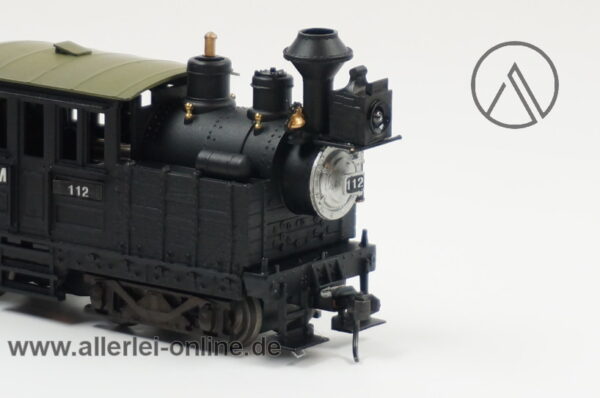 Roundhouse H0 | Climax IRL&M Lokomotive | Vintage Dampflok front