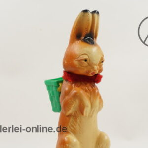 Osterhase Candybox | Osterfest Hase | Befüllbarer Osterhase Hohl-Figur | Vintage 60er Jahre