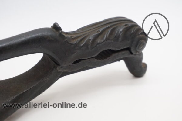 Antik Nussknacker Gusseisen | Jugendstil Nusszange | Nut cracker