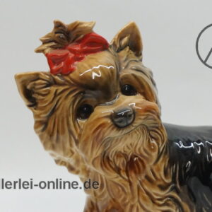 Goebel Hund | Yorkshire Hunde Figur | Porzellanfigur 15 cm