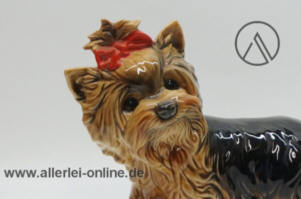 Goebel Hund | Yorkshire Hunde Figur | Porzellanfigur 15 cm